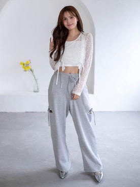 「clear（クリア）のアイテム」を使った、clear(クリア)さん（レディース・161cm）の春コーディネート