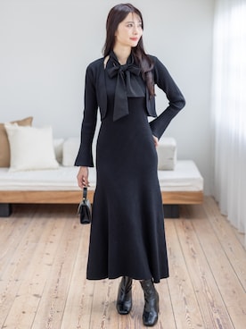 「clear（クリア）のアイテム」を使った、clear(クリア)さん（レディース・165cm）の冬コーディネート