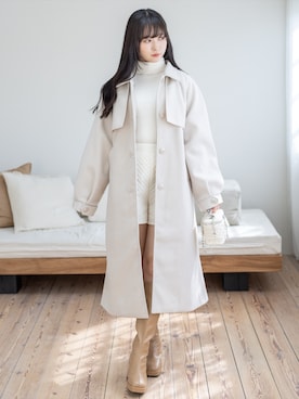 「clear（クリア）のアイテム」を使った、clear(クリア)さん（レディース・162cm）の冬コーディネート