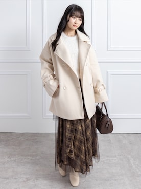 clear(クリア)さん（レディース・162cm）の冬コーディネート