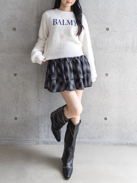 「clear（クリア）のアイテム（スカート）」を使った、clear(クリア)さん（レディース・162cm）の秋コーディネート