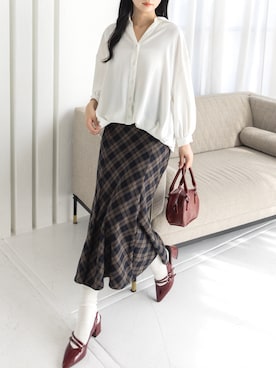 clear(クリア)さん（レディース・162cm）の秋コーディネート