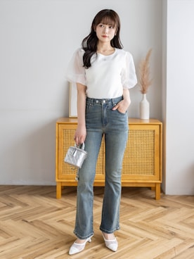 「clear（クリア）のアイテム」を使った、clear(クリア)さん（レディース・162cm）の春コーディネート