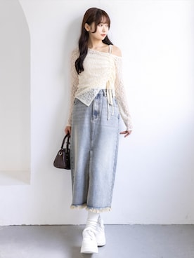 clear(クリア)さん（レディース・162cm）の春コーディネート