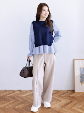 clear(クリア)さん（レディース・163cm）の冬コーディネート