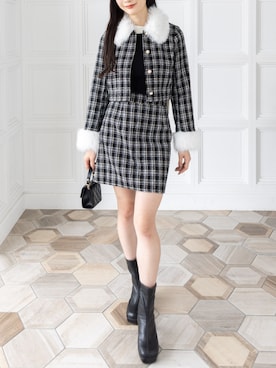 「clear（クリア）のアイテム（スカート）」を使った、clear(クリア)さん（レディース・165cm）の秋コーディネート