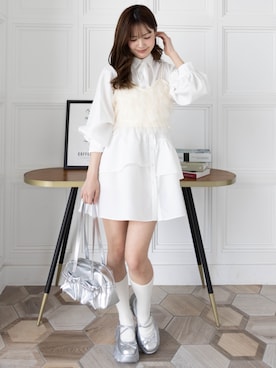 clear(クリア)さん（レディース・161cm）の春コーディネート