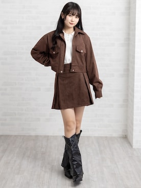 clear(クリア)さん（レディース・162cm）の冬コーディネート