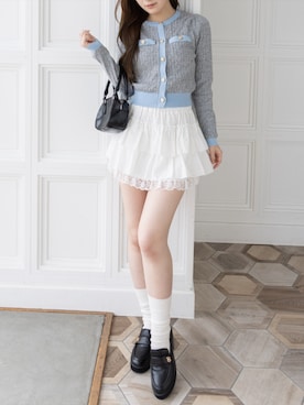 「clear（クリア）のアイテム（スカート）」を使った、clear(クリア)さん（レディース・163cm）の秋コーディネート