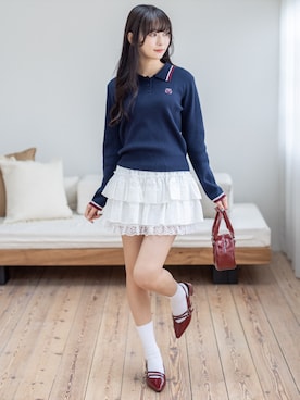 「clear（クリア）のアイテム」を使った、clear(クリア)さん（レディース・162cm）の冬コーディネート