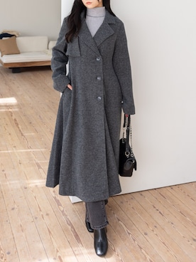 「CLEAR BASIC（クリアベーシック）のアイテム」を使った、clear(クリア)さん（レディース・162cm）の冬コーディネート