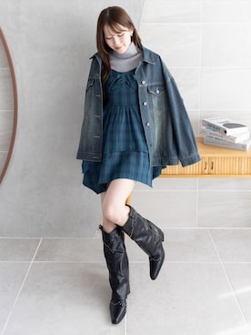 「CLEAR BASIC（クリアベーシック）のアイテム」を使った、clear(クリア)さん（レディース・163cm）の冬コーディネート