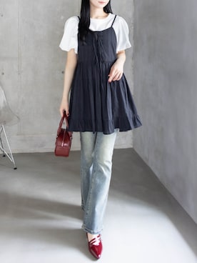 clear(クリア)さん（レディース・162cm）の夏コーディネート