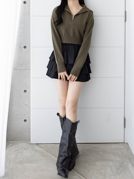 clear(クリア)さん（レディース・162cm）の秋コーディネート