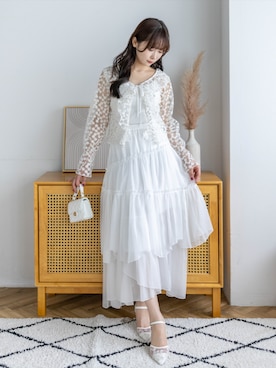「CLEAR BASIC（クリアベーシック）のアイテム」を使った、clear(クリア)さん（レディース・162cm）の春コーディネート