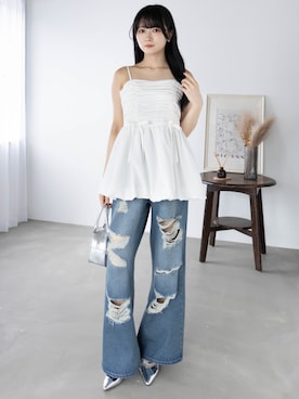 clear(クリア)さん(レディース・162cm)の夏コーディネート