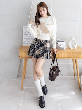 clear(クリア)さん（レディース・162cm）の冬コーディネート