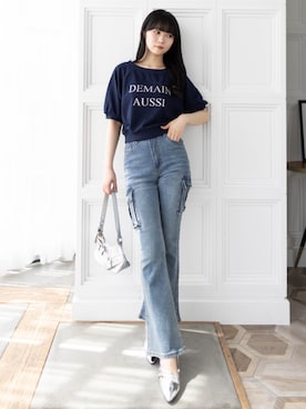 clear(クリア)さん（レディース・162cm）の春コーディネート