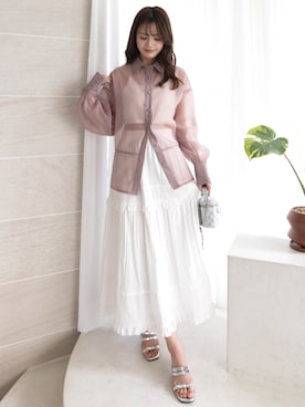 clear(クリア)さん(レディース・161cm)の春コーディネート