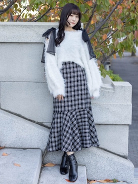 「clear（クリア）のアイテム」を使った、clear(クリア)さん（レディース・162cm）の冬コーディネート