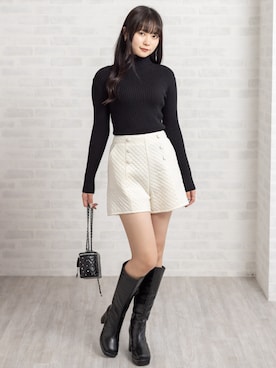 「CLEAR BASIC（クリアベーシック）のアイテム」を使った、clear(クリア)さん（レディース・162cm）の冬コーディネート