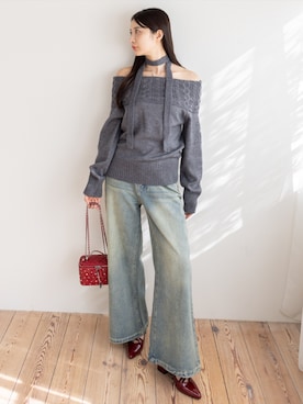 clear(クリア)さん（レディース・165cm）の冬コーディネート