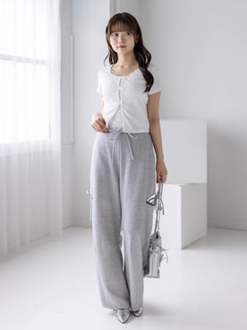 「clear（クリア）のアイテム（シューズ）」を使った、clear(クリア)さん（レディース・162cm）の春コーディネート