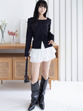 clear(クリア)さん（レディース・162cm）の秋コーディネート