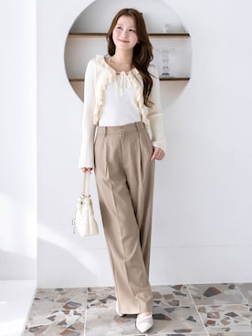 clear(クリア)さん(レディース・163cm)の冬コーディネート