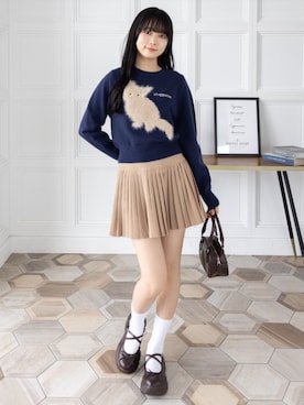 「clear（クリア）のアイテム（スカート）」を使った、clear(クリア)さん（レディース・162cm）の秋コーディネート