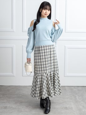 「CLEAR BASIC（クリアベーシック）のアイテム」を使った、clear(クリア)さん（レディース・162cm）の冬コーディネート