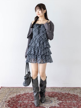 「clear（クリア）のアイテム（バッグ）」を使った、clear(クリア)さん（レディース・162cm）の夏コーディネート
