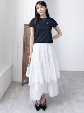 「clear（クリア）のアイテム」を使った、clear(クリア)さん（レディース・165cm）の夏コーディネート