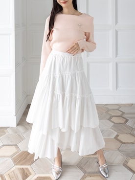 「clear（クリア）のアイテム（スカート）」を使った、clear(クリア)さん（レディース・165cm）の秋コーディネート