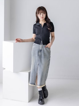 「clear（クリア）のアイテム」を使った、clear(クリア)さん（レディース・162cm）の春コーディネート