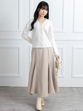 「CLEAR BASIC（クリアベーシック）のアイテム」を使った、clear(クリア)さん（レディース・162cm）の冬コーディネート