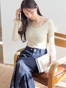 「CLEAR BASIC（クリアベーシック）のアイテム」を使った、clear(クリア)さん（レディース・165cm）の冬コーディネート