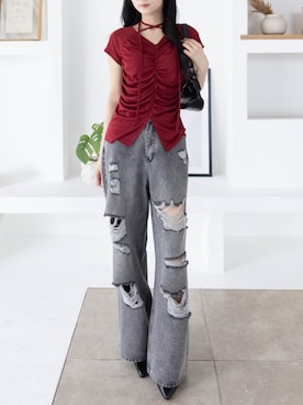 clear(クリア)さん（レディース・162cm）の夏コーディネート