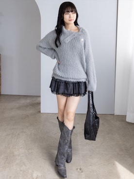 「アイテム（ワンピース/ドレス）」を使った、clear(クリア)さん（レディース・162cm）の秋コーディネート