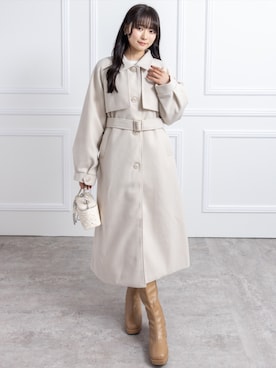 「CLEAR BASIC（クリアベーシック）のアイテム」を使った、clear(クリア)さん（レディース・162cm）の秋コーディネート