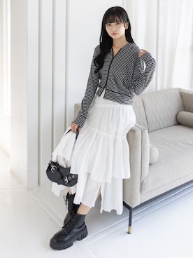 clear(クリア)さん（レディース・162cm）の冬コーディネート