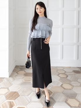 「clear（クリア）のアイテム（スカート）」を使った、clear(クリア)さん（レディース・165cm）の秋コーディネート