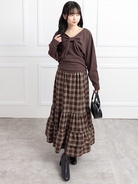 「CLEAR BASIC（クリアベーシック）のアイテム」を使った、clear(クリア)さん（レディース・162cm）の冬コーディネート