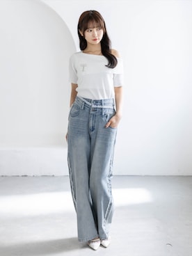 「clear（クリア）のアイテム」を使った、clear(クリア)さん（レディース・162cm）の春コーディネート