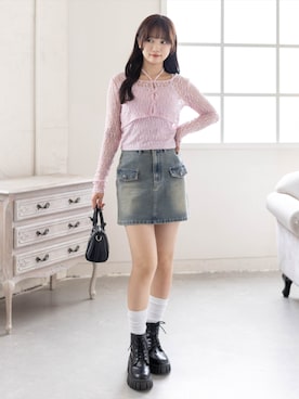 「clear（クリア）のアイテム」を使った、clear(クリア)さん（レディース・162cm）の春コーディネート