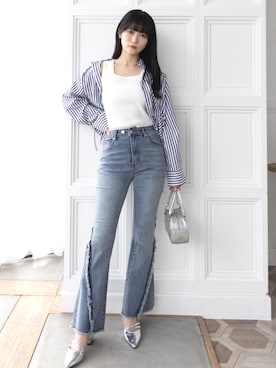 「clear（クリア）のアイテム」を使った、clear(クリア)さん（レディース・162cm）の夏コーディネート