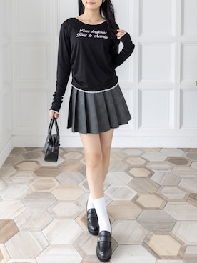 「clear（クリア）のアイテム（スカート）」を使った、clear(クリア)さん（レディース・162cm）の秋コーディネート