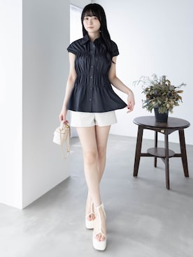 clear(クリア)さん（レディース・162cm）の夏コーディネート