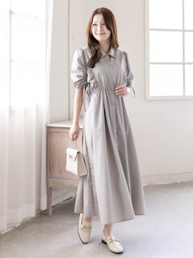 「CLEAR BASIC（クリアベーシック）のアイテム」を使った、clear(クリア)さん（レディース・161cm）の春コーディネート