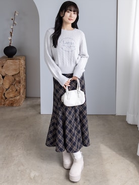 「CLEAR BASIC（クリアベーシック）のアイテム」を使った、clear(クリア)さん（レディース・162cm）の冬コーディネート